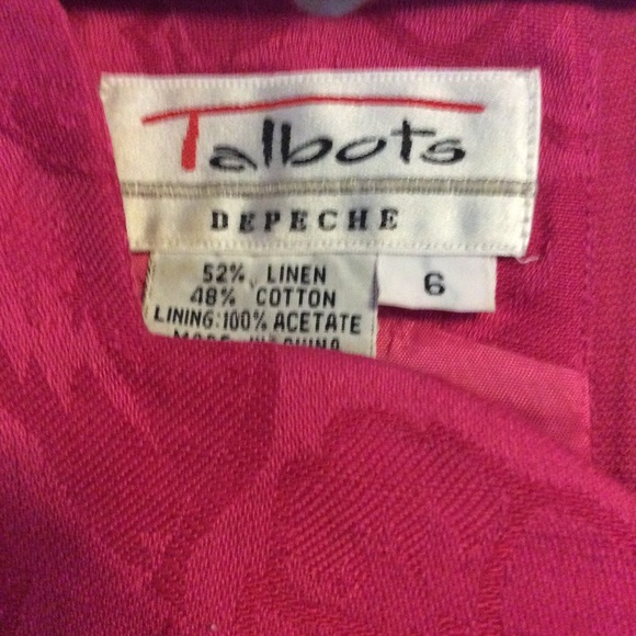 Talbots tea length dress - Picture 2 of 5